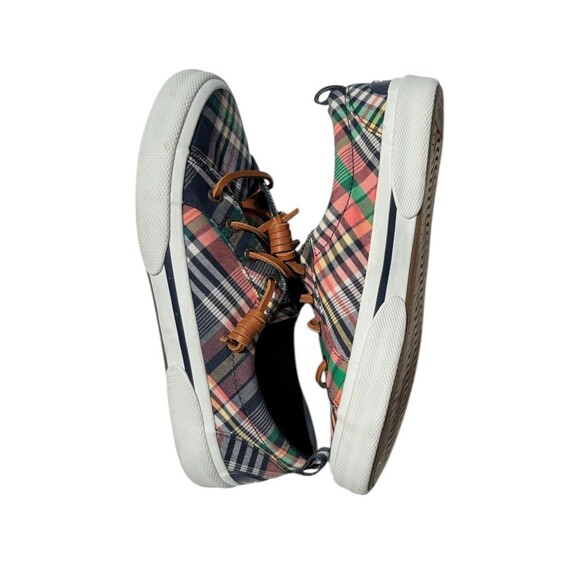 Sperry Top-Sider Crest Vibe Women’s 5 Plaid Canvas Sneakers - Picture 7 of 9